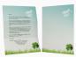 Preview: Motivpapier Kleeblatt Briefpapier mit Motiv